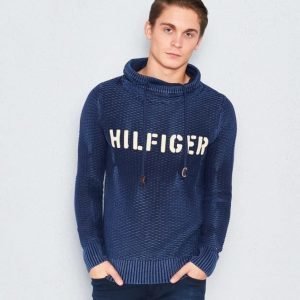 Hilfiger Denim FN Sweater L/S 18 Mid Indigo