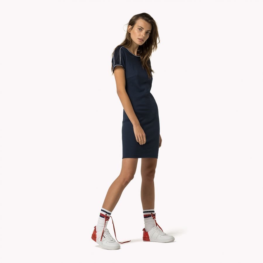 Hilfiger Denim Piping Dress Lyhyt Jerseymekko