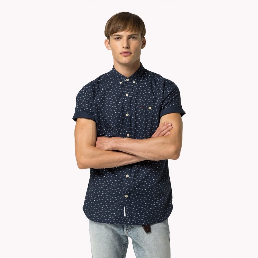 Hilfiger Denim Printti Kauluspaita