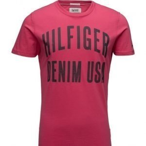 Hilfiger Denim Thdm Basic Cn T-Shirt S/S 11 lyhythihainen t-paita