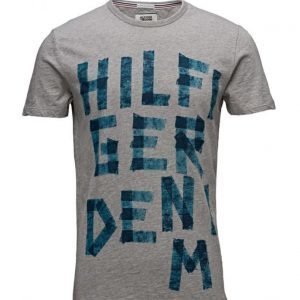 Hilfiger Denim Thdm Basic Cn T-Shirt S/S 12 lyhythihainen t-paita