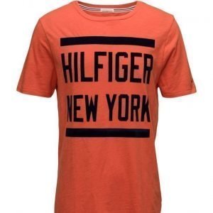 Hilfiger Denim Thdm Basic Cn T-Shirt S/S 26 lyhythihainen t-paita