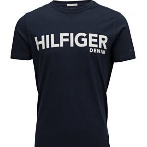 Hilfiger Denim Thdm Basic Cn T-Shirt S/S 39 lyhythihainen t-paita