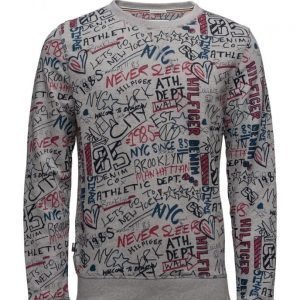 Hilfiger Denim Thdm Big Scribble Cn Hknit L/S 30 svetari