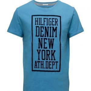 Hilfiger Denim Thdm Cn T-Shirt S/S 12 lyhythihainen t-paita