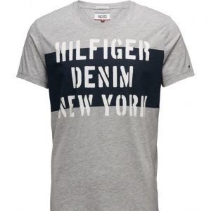 Hilfiger Denim Thdm Cn T-Shirt S/S 19 lyhythihainen t-paita