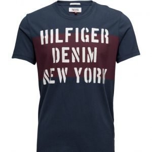 Hilfiger Denim Thdm Cn T-Shirt S/S 19 lyhythihainen t-paita