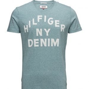 Hilfiger Denim Thdm Cn T-Shirt S/S 1b lyhythihainen t-paita