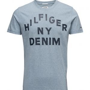 Hilfiger Denim Thdm Cn T-Shirt S/S 1b lyhythihainen t-paita