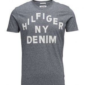 Hilfiger Denim Thdm Cn T-Shirt S/S 1b lyhythihainen t-paita