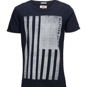 Hilfiger Denim Thdm Cn T-Shirt S/S 2 lyhythihainen t-paita