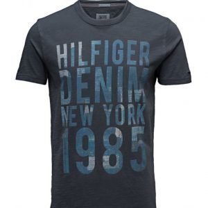 Hilfiger Denim Thdm Cn T-Shirt S/S 22 lyhythihainen t-paita