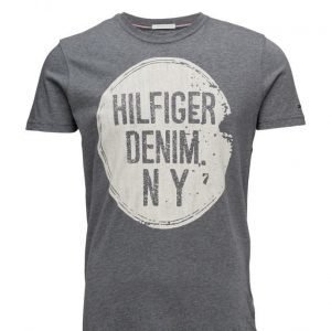 Hilfiger Denim Thdm Cn T-Shirt S/S 3b lyhythihainen t-paita