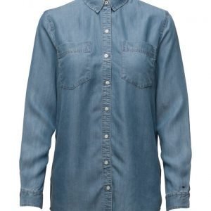 Hilfiger Denim Thdw Denim Boyfriend Shirt L/S 26 pitkähihainen paita