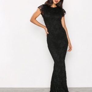 Honor Gold Faye Cap Sleeve Maxi Dress Kotelomekko Black