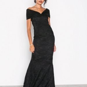 Honor Gold Mila Lace Maxi Dress Maksimekko Black