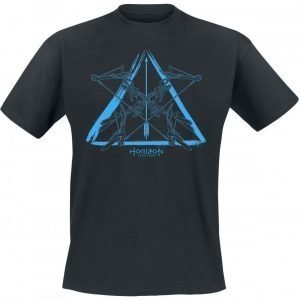 Horizon: Zero Dawn Blue Logo T-paita