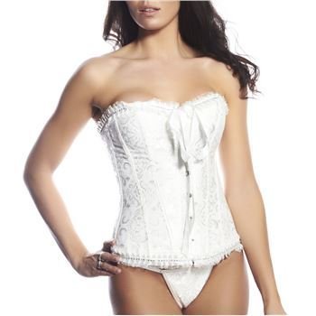 Hot Anatomy Bridal Corset White