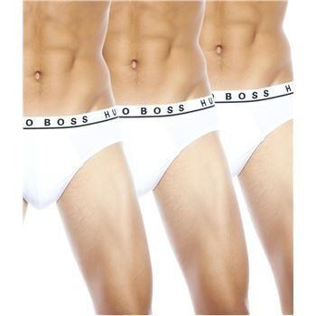 Hugo Boss Cotton Stretch Brief White 3 pakkaus