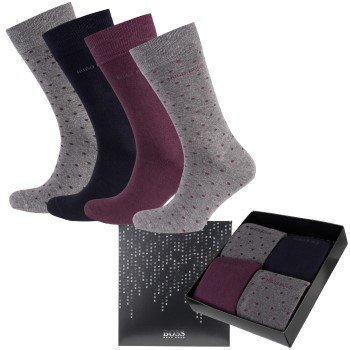 Hugo Boss Giftset Socks 4 pakkaus