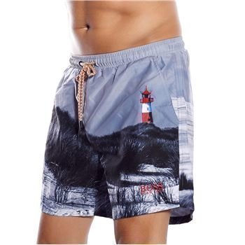 Hugo Boss Springfish Swim Shorts Grey