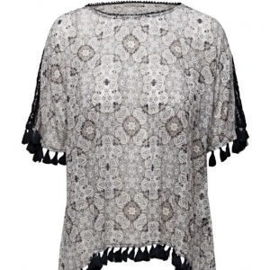 Hunkydory Anderson Printed Blouse lyhythihainen pusero