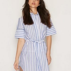 Hunkydory Bernard Top Mekko White / Blue