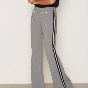 Hunkydory Billie Pant Housut Light Grey Melange