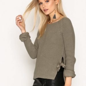 Hunkydory Boyd Knit Neulepusero Army