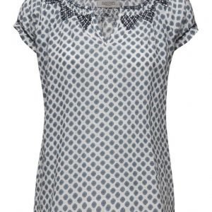 Hunkydory Essentials Costa Dot Top lyhythihainen pusero