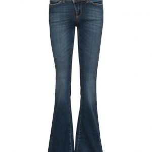 Hunkydory H.D. Flare Denims leveälahkeiset farkut