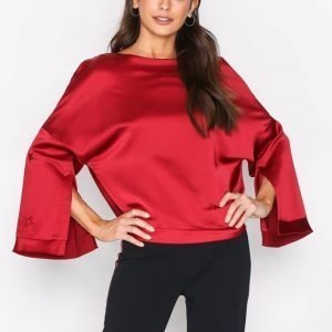 Hunkydory Satin Star Top Pusero Punainen