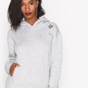 Hunkydory Star Hoodie Huppari Light Grey Melange