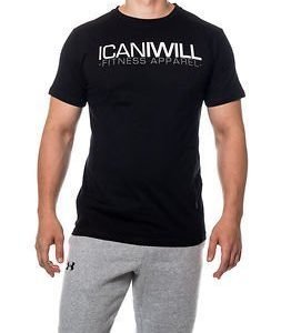 ICANIWILL T-Shirt Black/White