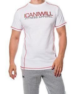 ICANIWILL T-Shirt White/Red