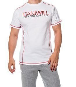 ICANIWILL T-Shirt White/Red