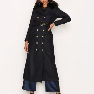 Ida Sjöstedt Jules Coat Pitkä Takki Navy