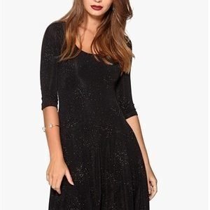 Ida Sjöstedt Roxanne dress Musta /glitteri