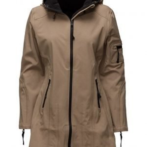 Ilse Jacobsen Hip-Length Softshell Raincoat