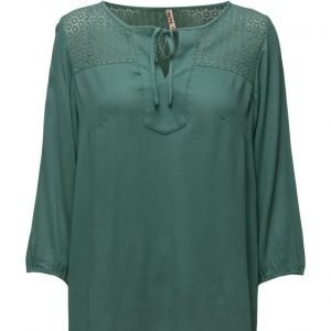 Imitz Blouse-Woven pitkähihainen pusero
