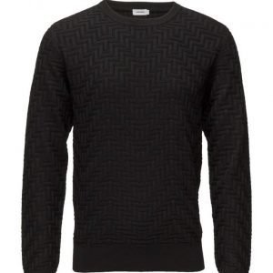 J. Lindeberg Hampus Triangle Knit pyöreäaukkoinen neule