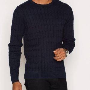 J Lindeberg Hugo Square Braid Pusero Navy