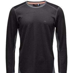 J. Lindeberg M Active Ls Tee Ac Hexa Knit urheilupaita