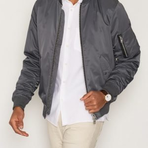 J Lindeberg Rafe Bomber Takki Grey