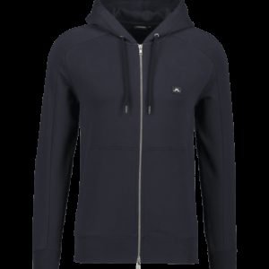 J Lindeberg Throw Zip Hood Cotton Sweat Huppari