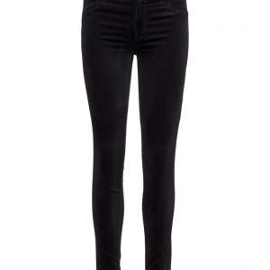 J brand Mid-Rise Luxe Velveteen Super Skinny skinny housut