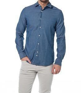 J.Lindeberg Dani CA Oxford Chambray Indigo Washed