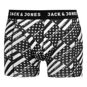 JACK&JONES Bokserishortsit Super Musta Kuvioitu