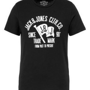 JACK&JONES T-paita Raffa Musta