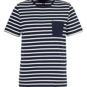 JACK&JONES T-paita Table Laivastonsininen Offwhite